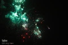 نور افشانی میدان آزادی به مناسبت سالروز پیروزی انقلاب اسلامی