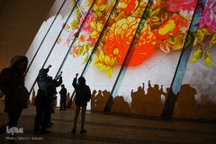 نور افشانی میدان آزادی به مناسبت سالروز پیروزی انقلاب اسلامی