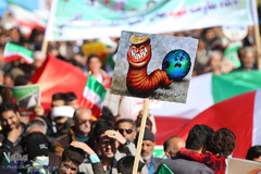 راهپیمایی یوم الله ۲۲ بهمن در بیرجند