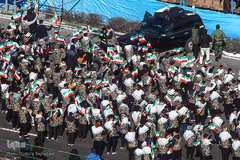 حماسه یوم الله ۲۲ بهمن از نمای برج آزادی