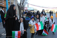 راهپیمایی یوم الله ۲۲ بهمن در یزد