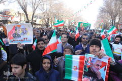 راهپیمایی یوم الله ۲۲ بهمن در یزد