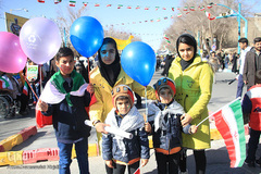 راهپیمایی یوم الله ۲۲ بهمن در یزد