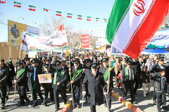 راهپیمایی یوم الله ۲۲ بهمن در یزد