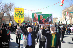 راهپیمایی یوم الله ۲۲ بهمن در یزد