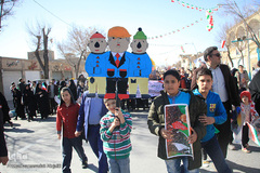 راهپیمایی یوم الله ۲۲ بهمن در یزد