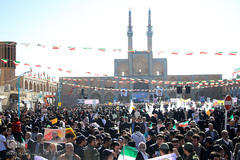 راهپیمایی یوم الله ۲۲ بهمن در یزد