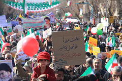 راهپیمایی یوم الله ۲۲ بهمن در یزد