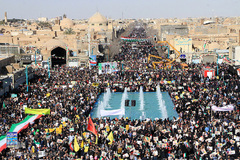 راهپیمایی یوم الله ۲۲ بهمن در یزد