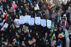 راهپیمایی یوم الله ۲۲ بهمن در یزد