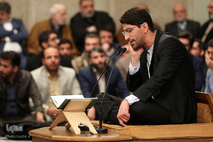 دیدار مداحان اهل‌بیت علیهم‌السلام با رهبر انقلاب