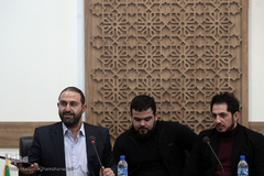 دیدار جمعی از دل باختگان سردار دلها از جمهوری آذربایجان با ابوذر ابراهیمی ترکمان، رئیس سازمان فرهنگ و ارتباطات اسلامی