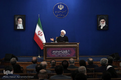 نشست خبری رییس جمهور