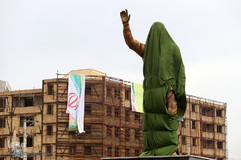 رونمایی از تندیس سردار سلیمانی در اهواز