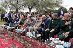 رونمایی از تندیس سردار سلیمانی در اهواز