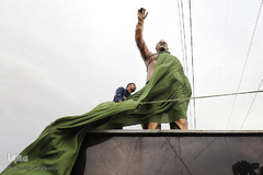 رونمایی از تندیس سردار سلیمانی در اهواز