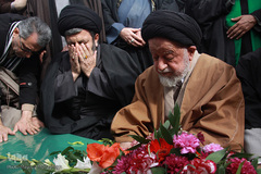 تشییع شهید مدافع حرم "سید قدرت موسوی" در سمنان