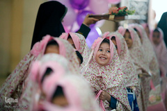 جشن تكلیف دانش‌آموزان شیرازی در حرم شاهچراغ(ع)