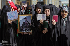 حضور پرشور مردم قم در نخستین ساعات رأی‌گیری