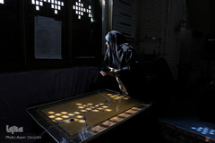 حضور مردم قزوین در پای صندوق های رأی