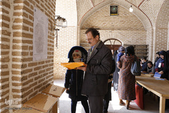 حضور مردم قزوین در پای صندوق های رأی