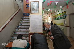 حضور مردم قزوین در پای صندوق های رأی