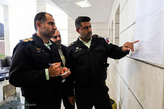 حضور مردم اهواز در پای صندوق‌های رأی