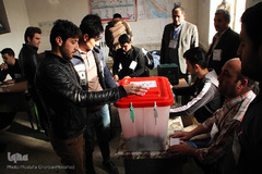 حضور پرشور و حماسی مردم مناطق عشایرنشین ارسباران و شهرستان اهر پای صندوق‌های رأی