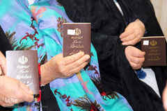 حضور پرشور و حماسی مردم مناطق عشایرنشین ارسباران و شهرستان اهر پای صندوق‌های رأی