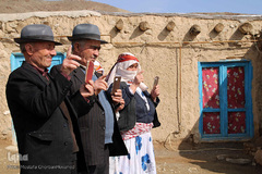 حضور پرشور و حماسی مردم مناطق عشایرنشین ارسباران و شهرستان اهر پای صندوق‌های رأی