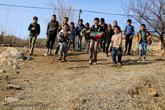 حضور پرشور و حماسی مردم مناطق عشایرنشین ارسباران و شهرستان اهر پای صندوق‌های رأی