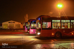 ضدعفونی ناوگان حمل و نقل عمومی تبریز