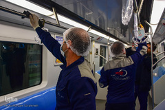 ضدعفونی ناوگان حمل و نقل عمومی تبریز