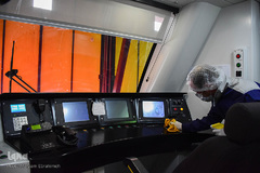 ضدعفونی ناوگان حمل و نقل عمومی تبریز