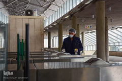 ضدعفونی ناوگان حمل و نقل عمومی تبریز