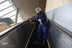 ضدعفونی ناوگان حمل و نقل عمومی تبریز