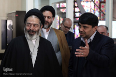 بازدید حجت‌الاسلام والمسلمین سیدعبدالفتاح نواب، نماینده ولی فقیه در امور حج و زیارت و سرپرست حجاج ایرانی از ایکنا