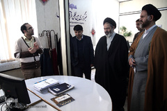 بازدید حجت‌الاسلام والمسلمین سیدعبدالفتاح نواب، نماینده ولی فقیه در امور حج و زیارت و سرپرست حجاج ایرانی از ایکنا