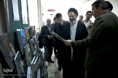 بازدید حجت‌الاسلام والمسلمین سیدعبدالفتاح نواب، نماینده ولی فقیه در امور حج و زیارت و سرپرست حجاج ایرانی از ایکنا