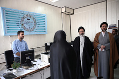 بازدید حجت‌الاسلام والمسلمین سیدعبدالفتاح نواب، نماینده ولی فقیه در امور حج و زیارت و سرپرست حجاج ایرانی از ایکنا