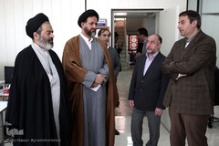 بازدید حجت‌الاسلام والمسلمین سیدعبدالفتاح نواب، نماینده ولی فقیه در امور حج و زیارت و سرپرست حجاج ایرانی از ایکنا