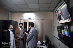 بازدید حجت‌الاسلام والمسلمین سیدعبدالفتاح نواب، نماینده ولی فقیه در امور حج و زیارت و سرپرست حجاج ایرانی از ایکنا