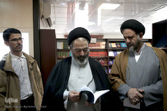 بازدید حجت‌الاسلام والمسلمین سیدعبدالفتاح نواب، نماینده ولی فقیه در امور حج و زیارت و سرپرست حجاج ایرانی از ایکنا