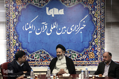 بازدید حجت‌الاسلام والمسلمین سیدعبدالفتاح نواب، نماینده ولی فقیه در امور حج و زیارت و سرپرست حجاج ایرانی از ایکنا