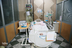 بخش ویژه بیماران کرونا در بیمارستان علی ابن ابیطالب (ع) قم