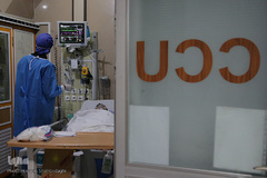 بخش ویژه بیماران کرونا در بیمارستان علی ابن ابیطالب (ع) قم