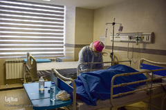 سربازان خط مقدم مبارزه با کرونا در بیمارستان سینای تبریز