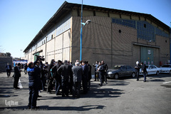 مراسم افتتاحیه خط تولید ماسک و مواد ضدعفونی کننده ستاد اجرایی فرمان امام(ره)