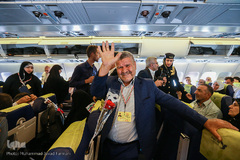 آئین بدرقه اولین کاروان حج تمتع ۱۳۹۸
