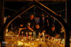 شام غریبان سید و سالار شهیدان در کربلا
